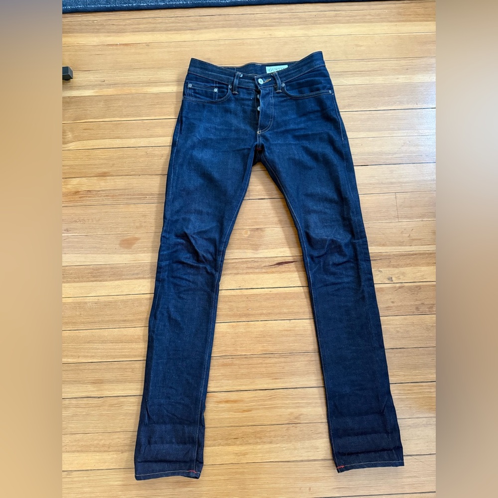Gustin Indigo Men’s Selvedge Denim - Sz 30